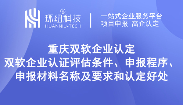 重庆市双软企业认证评估
