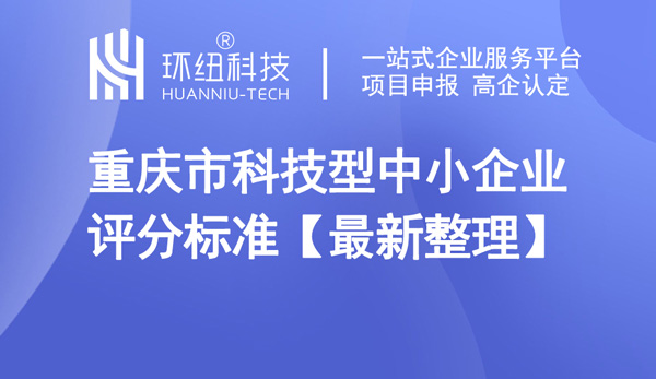 重庆市科技型中小企业评分标准