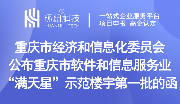重庆市软件和信息服务业满天星示范楼宇