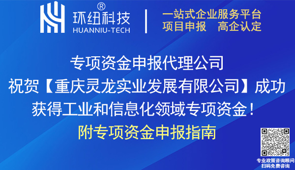 工业和信息化领域专项资金申报